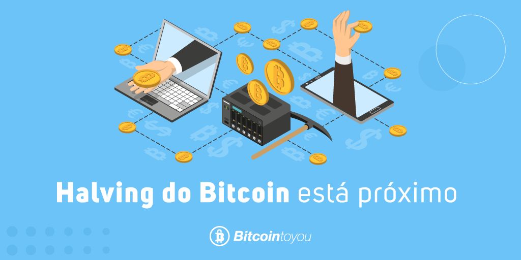 O Halving do Bitcoin está chegando, 3 Motivos para a cotação subir!