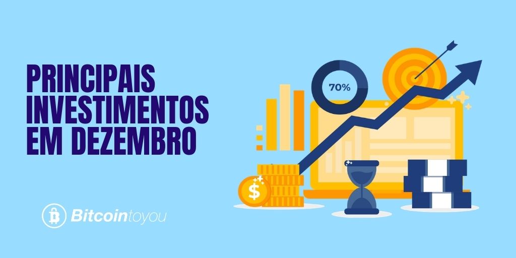 Gráfico de rentabilidade de investimentos em dezembro