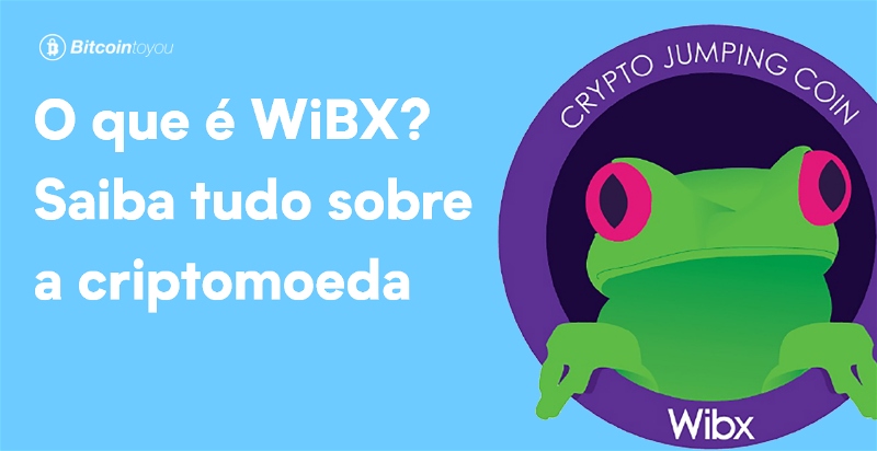 Texto "O que é WiBX? Saiba tudo sobre a criptomoeda"
