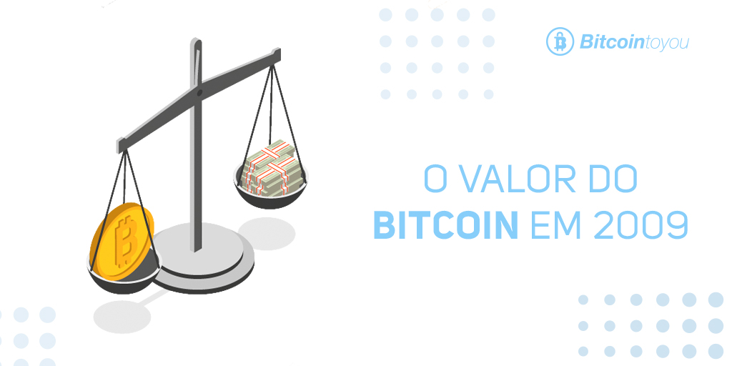 valor do bitcoin em 2009