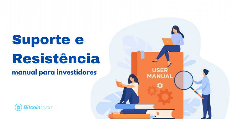 Banner com o titulo "Suporte e Resistência: Guia para investidores"